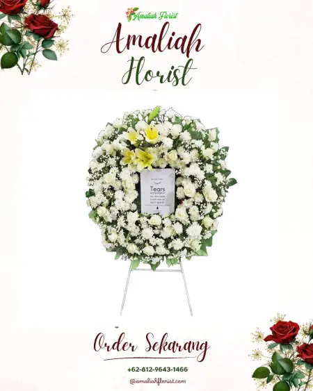 Krans Bunga Duka Cianting